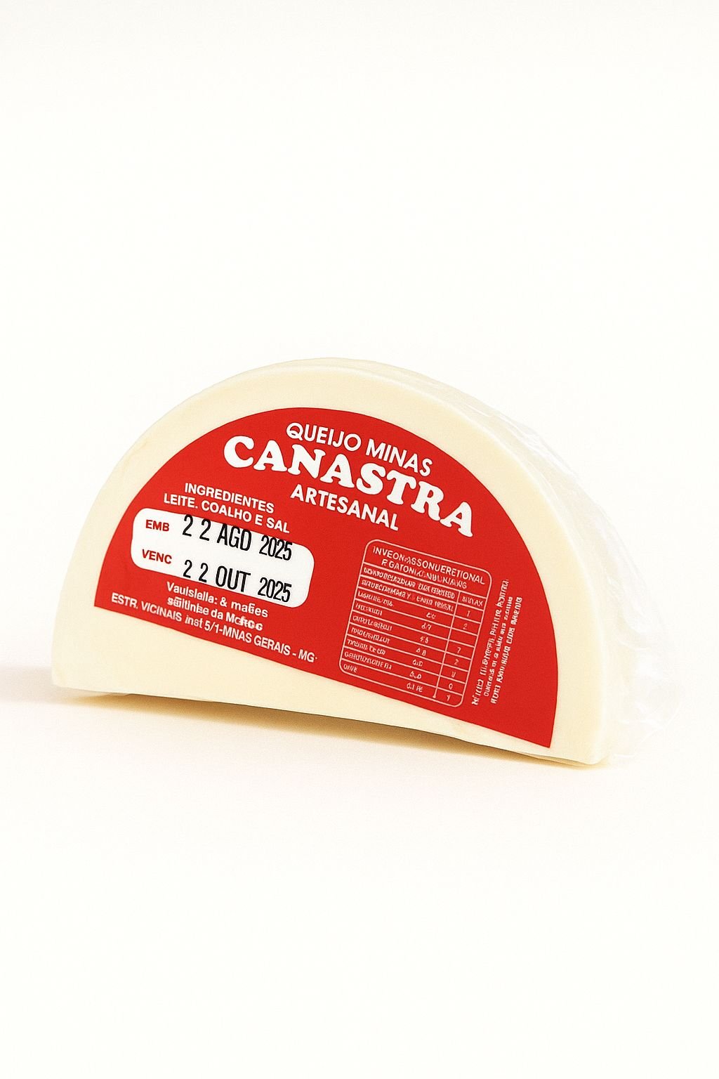 Queijo Minas Canastra